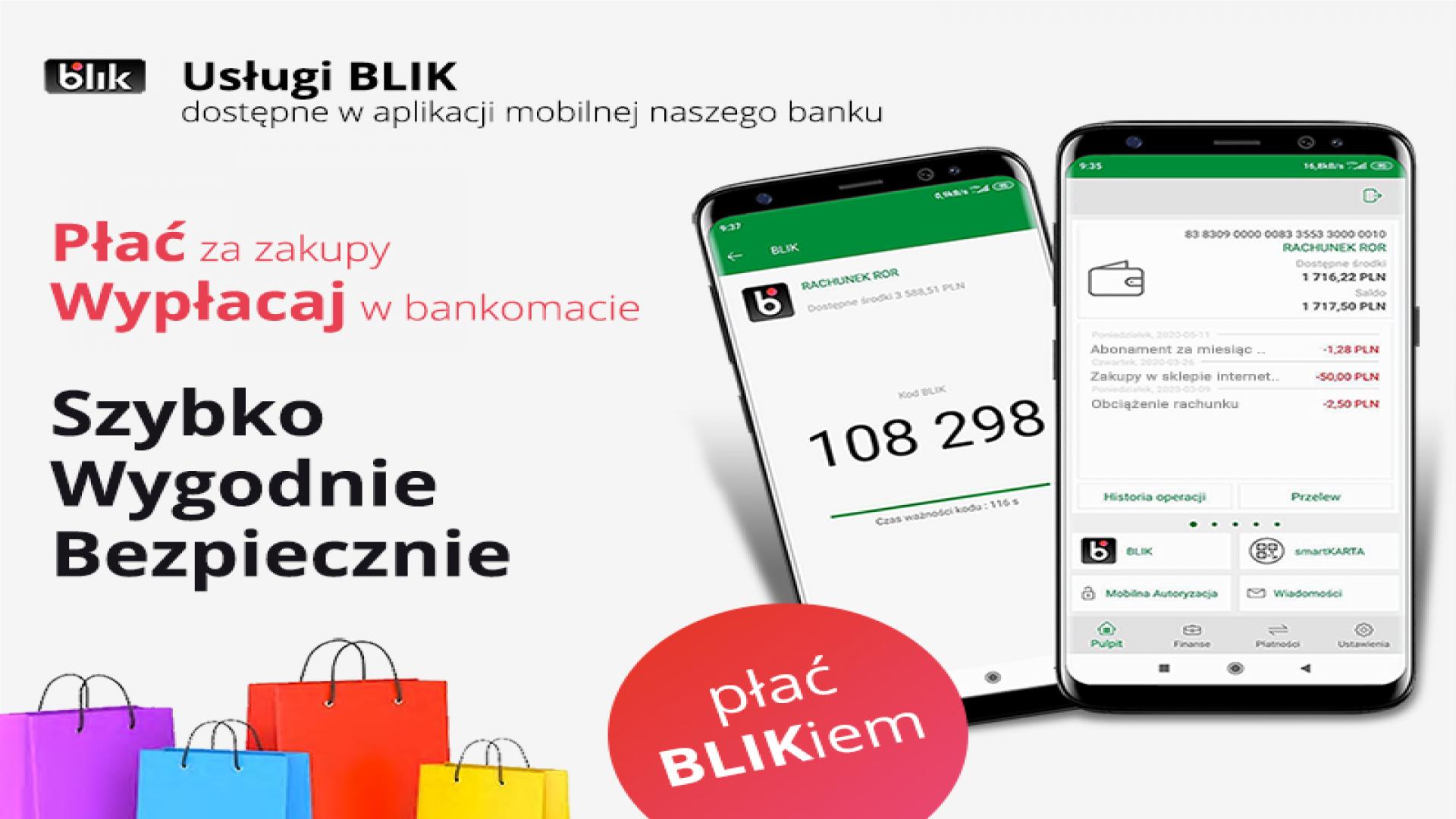 BLIK w Aplikacji NASZ BANK